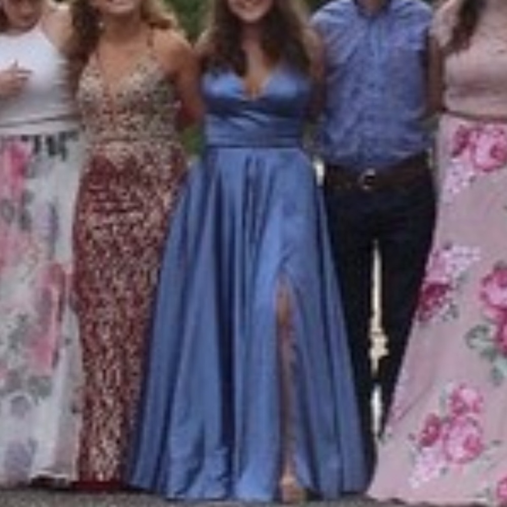 Blue Prom Dress